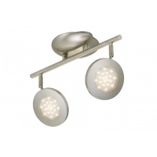Briloner Piatto LED Spot gaismeklis, 2xLED 4.5W, 450lm, 2804-022