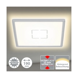 LED griestu gaismeklis "Free", 12W, 1400lm, 4000K, 3174-014