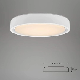 24W + RGB 6W LED griestu gaismeklis "Talena" ar sensoru, 1600lm, 3227-01x
