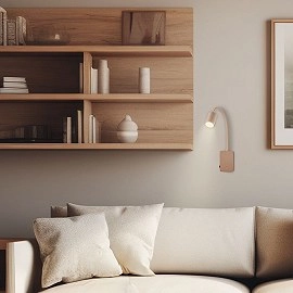 Uzlādējams LED lasīšanas gaismeklis Smooth, 2W, 150lm, 3000K, bēšs (Briloner 4067011)