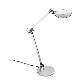 CCT LED galda lampa 9W 930lm dimmējama sudraba (Briloner 7027014)