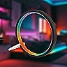 Ring Coloris RGBIC LED galda lampa ar pulti melna (Briloner 7666015)