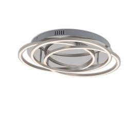 LED griestu lampa FRAME 39x30 cm, 30 W, 2400 lm, IP20, hromēts alumīnijs