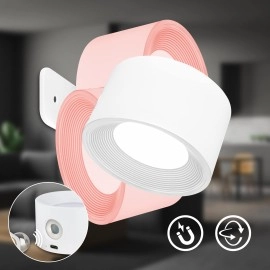 TARI sienas lampa, uzlīmējama magnētiska, 3W, 210lm, balta