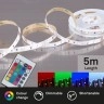 5m RGB LED slokšņu komplekts, 30 diodes/metrā, IP20, 2200-150P