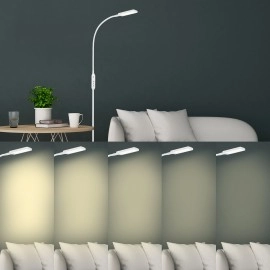 LED CCT touch stāvlampa Ø 24 cm, 8 W, 700 lm, balta (Briloner)