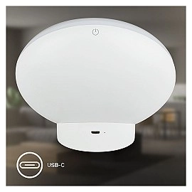 TARA RGBIC+CCT galda noskaņu lampa, balta (BRILONER 7665016)