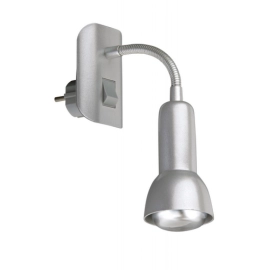 Lampa lasīšanai 1 x E14/R50 max. 25W, IP20, titāns/balts, 2739-01xP