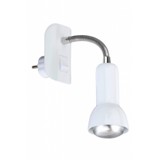 Lampa lasīšanai 1 x E14/R50 max. 25W, IP20, titāns/balts, 2739-01xP