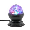 LED galda lampa Disco Light RGB, 3W, melna