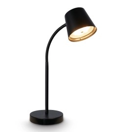 500lm,  Biwo LED galda lampa bez vada - regulējama, grozāma - balta vai melna