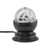 LED galda lampa Disco Light RGB, 3W, melna