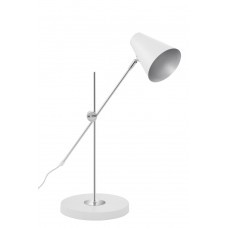 Galda lampa "TROT" 1x E27 max. 40W, Balta un hromēta - 7351-016