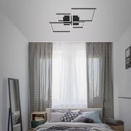 40W, kantains, LED griestu gaismeklis, 4000lm, 3000K, 3128-015