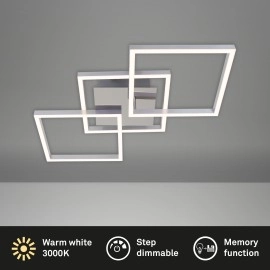 30W, kantains, LED griestu gaismeklis, 3900lm, 3000K, 3217-018