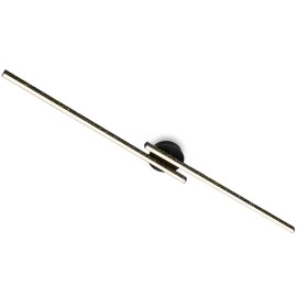 LED griestu lampa Briloner 135 cm, 24 W, 2800 lm, melna