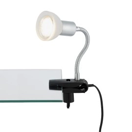 Lampa ar knaģi, LEDO LED GU10 3W, sarkana vai titāna