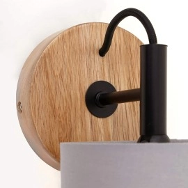 Sienas lampa "RHON", 1x E14, 2075-014, Briloner