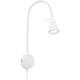 Sienas lampa ar lokanu kātu un slēdzi, Briloner