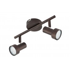 Spotlampa "ROST" 2 x 3W LED/GU10, antīkais varš - 2843-021