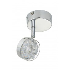 LED gaismeklis "Ice" 1 x 3.5W modulis, hroms - BRILONER - 2848-018