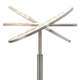 Stāvlampa "FLOOR" 2 x LED 21W + 3.5W, mat.niķelis - BRILONER - 1326-022