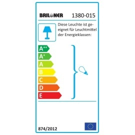 Stāvlampa "SAND" 1 x E27 max. 60W, melna un zelta - 1380-015