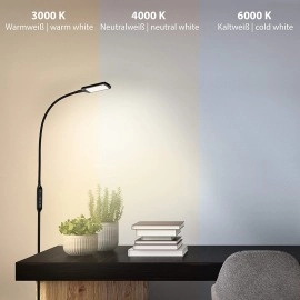 "Office remote" 700Lm stāvlampa lasīšanai - BRILO - 1296-015