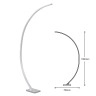 Stāvlampa "PIN" 1 x LED 18W, mat.alumīnijs - BRILONER - 1361-019