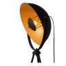 Stāvlampa "SAND" 1 x E27 max. 60W, melna un zelta - 1380-015