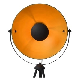 Stāvlampa "SAND" 1 x E27 max. 60W, melna un zelta - 1380-015