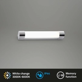 LED, 8W, vannas istabas spoguļa gaismeklis 2072-018 Brilo Briloner
