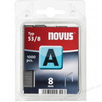 Cinkotas sīkstiepļu skavas "NOVUS" 8 mm - 53/8