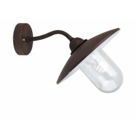 Āra gaismeklis WALLY-2 E27, IP44, rūsas krāsa, FARO 74261 Āra gaismeklis WALLY-2 E27, IP44, rūsas krāsa, FARO 74261