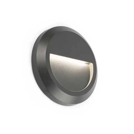 Āra gaismeklis GRANT-R LED 3W, IP65, tumši pelēks alumīnijs, FARO 70656 Āra gaismeklis GRANT-R LED 3W, IP65, tumši pelēks alumīnijs, FARO 70656