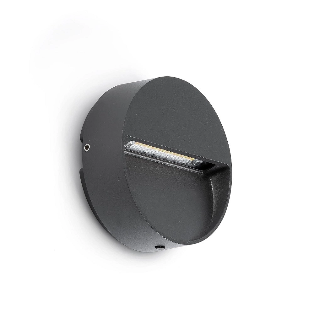 DUNE R āra LED sienas lampa 3 W 4CCT IP65 tumši pelēka (FARO)