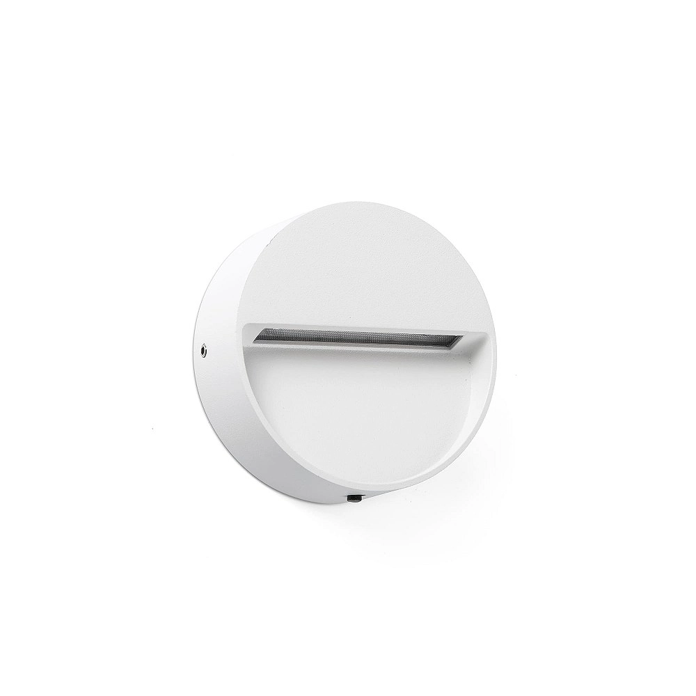 DUNE R āra LED sienas lampa 3 W 4CCT IP65 matēti balta (FARO)