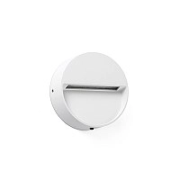 DUNE R āra LED sienas lampa 3 W 4CCT IP65 matēti balta (FARO)