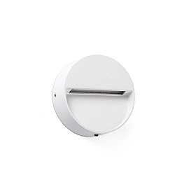 DUNE R āra LED sienas lampa 3 W 4CCT IP65 matēti balta (FARO)