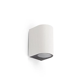 ESTELA āra sienas lampa 1xGU10 5 W IP65 balta (FARO)