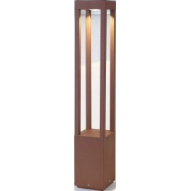LED gaismas stabiņš AGRA LED, COB 10W modulis, 420Lm, 3000K, IP54, tumši pelēks/rūsas krāsā - FARO - 707xx