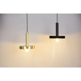 Lampa WHIZZ, 1 x E27 max. 60W, IP20, melna/satīna zelta - FARO - 2016x