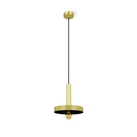 Lampa WHIZZ, 1 x E27 max. 60W, IP20, melna/satīna zelta - FARO - 2016x