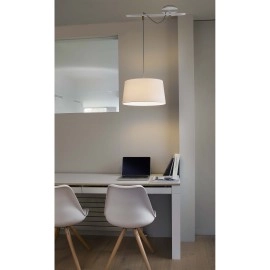 Lampa FUSTA, 1 x E27 max. 20W, IP20, balta -  FARO - 28394