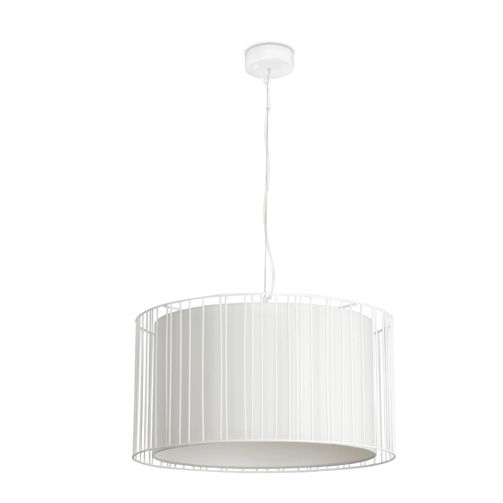 Lampa LINDA, 1 x E27 max. 100W, IP20, balts/melns -  FARO - 2930x