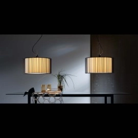 Lampa LINDA, 1 x E27 max. 100W, IP20, balts/melns -  FARO - 2930x