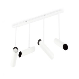 Spot gaismeklis LINK, 4x GU10, IP20, melna/balta - FARO