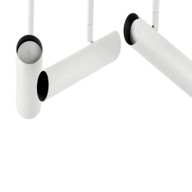 Spot gaismeklis LINK, 4x GU10, IP20, melna/balta - FARO