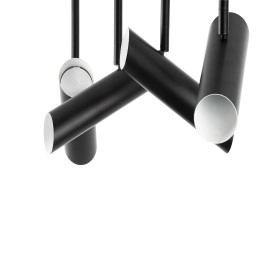 Spot gaismeklis LINK, 4x GU10, IP20, melna/balta - FARO