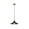 Lampa MARLIN, 1 x E27 max. 60W, IP20, melna/balta -  FARO - 6413x